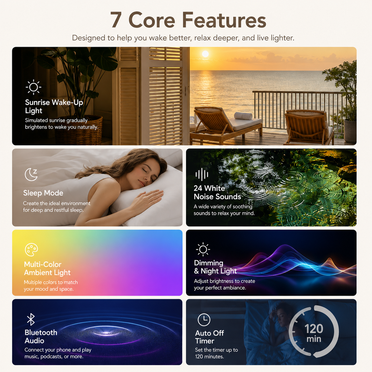 Ormino Rise™ – Sunrise Sleep & Wake Light