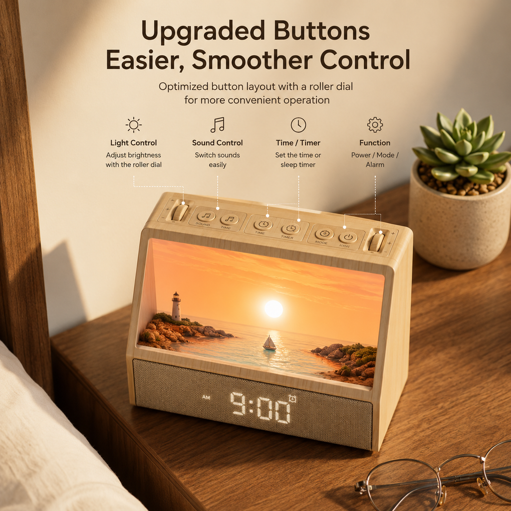 Ormino Rise™ – Sunrise Sleep & Wake Light