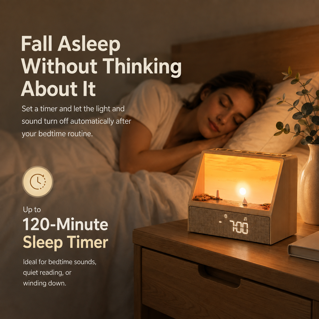 Ormino Rise sleep timer for bedtime routines