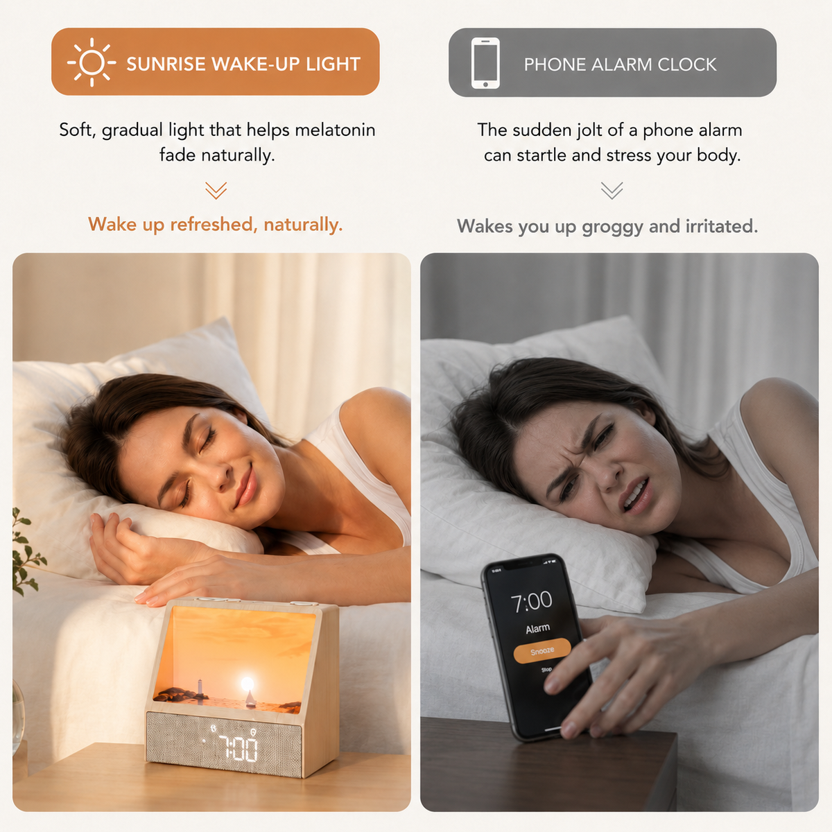 Ormino Rise™ – Sunrise Sleep & Wake Light